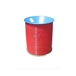 Red nylon coated wire