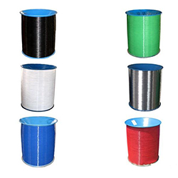 Colored nylon coated wire