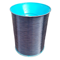 Black nylon coated wire